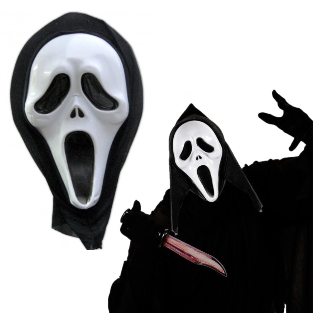 Totenkopf Maske Von My Other Me – Einheitsgröße, Latex, Handbemalt | Gruselkostüm Zubehör