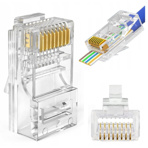 tv39 50x ENDKAPAZITÄT RJ45 RJ 45 RJ-45-Stecker