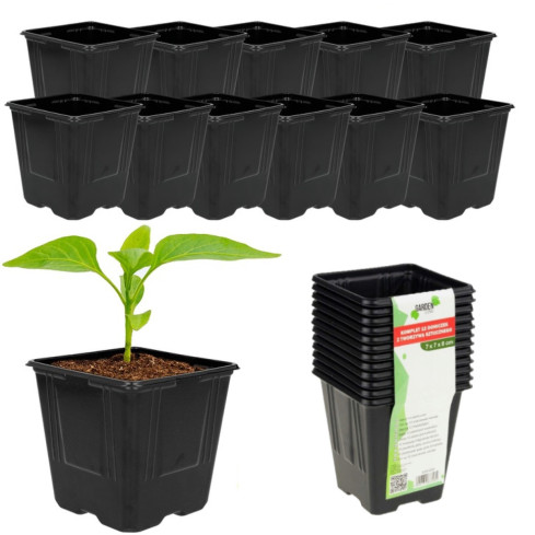 TG67330 P7 PRODUKTIONSTÖPFE FÜR SETZLINGE PFLANZEN KULTUREN 12PCS/KPL