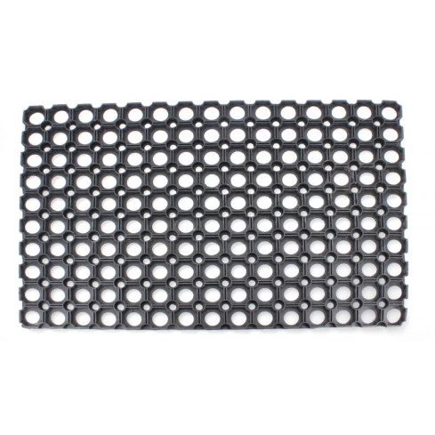 TAM7654 Rechteckige, durchbrochene Gummifußmatte, 40 x 60 cm