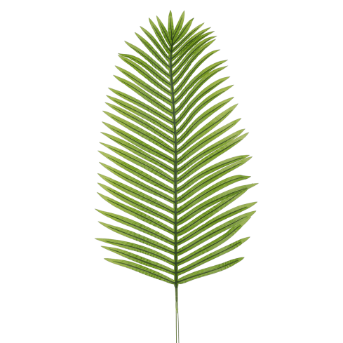 Künstliches Palmblatt, tropische Dekoration, einzelner Zweig, 55 cm