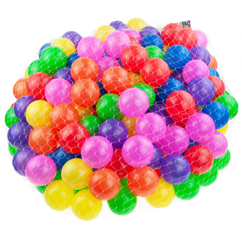 Ll38 bunte Bälle für Bällebad 7 cm Babybälle Plastikbälle Baby Spielbälle 100 Stück