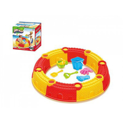 ZB81 Zusammenklappbarer modularer Sandkasten für den Garten