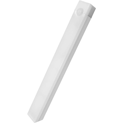 Selbstklebende Lampe mit Bewegungsmelder, Unterbauleuchte, für Schränke und Kleiderschränke, weiß, 1 Stück