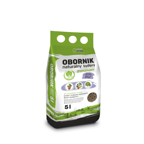 BIO17 – natürlicher Rindergülle-Granulat, organischer Dünger in Granulatform, Optima 5 l Biovita