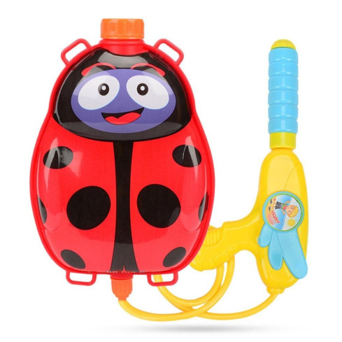 TG55531 Wasserpistole, Spielzeugwaffe mit Rucksack, Spritzpistole, Biene, Marienkäfer, Rucksack