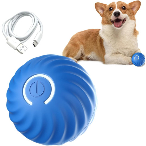 Tg80435 entkommen Ball Hund Katze führte interaktives Spielzeug für Haustier mit USB-Ladegerät