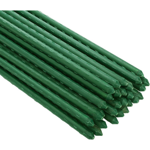 Tomatenstangen, Pflanzenstützen, Gartenstützen für Gurken, 40 Stück/Set, 11 mm x 140 cm