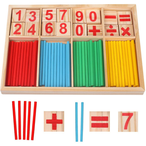 SS3 DIGITAL TEACHING STICKS Zählstäbchen aus Holz