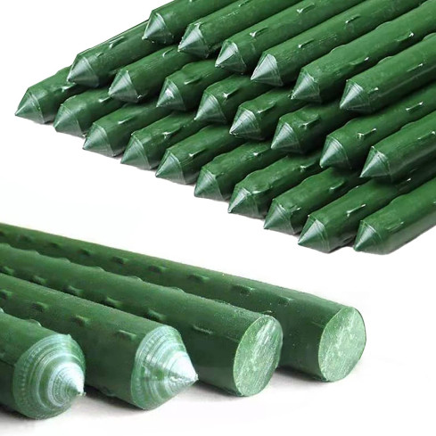 Tomatenstäbe, Pflanzenstützen, Gartenstützen für Gurken, 40 Stück/Set, 8 mm x 80 cm