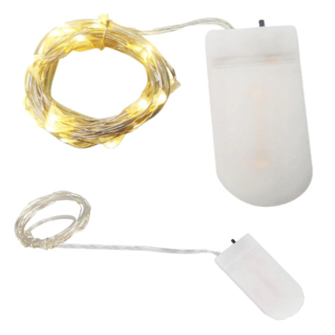 TG66255-2 DRAHT LICHTER 20 LED MICRO GARLANDE WARM WEISS RAUTENFÖRMIG
