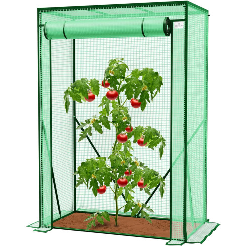 TUN0396 GARTEN GEWÄCHSHAUS TUNNEL FOLIE ZELT FÜR TOMATEN GEMÜSE SÄMLINGE