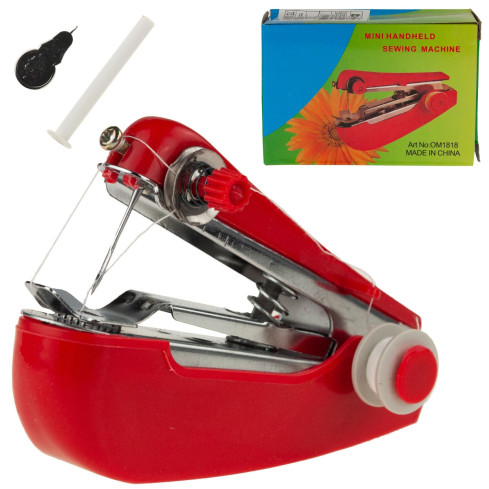 AG58 NÄHMASCHINE MANUELL MINI NADELFADEN TRAGBAR OHNE STROM