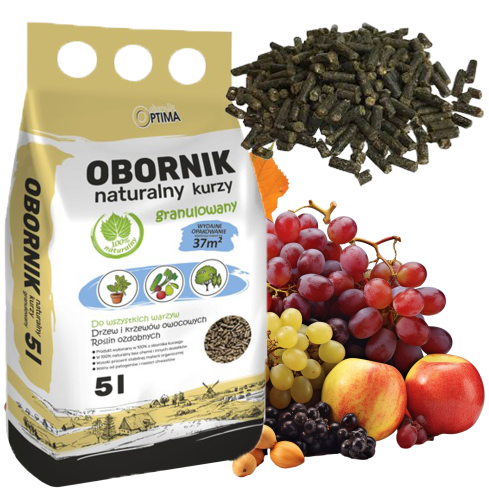 BIO28 OPTIMA 5L granulierter Hühnermist natürlicher organischer Dünger