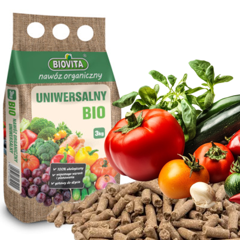 Universeller Bio-Dünger, natürlich, Granulat, Biovita 3 kg
