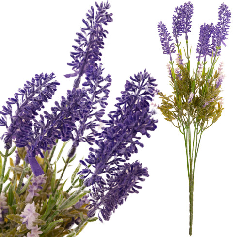 CV08596 Lavendel, Lavendelzweige, Strauß, Kunstblumen