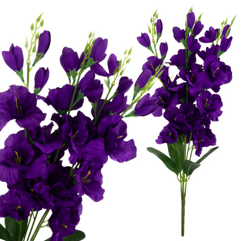 CV31140-11 Kunstblumen, Gladiolen, Dekoration für den Friedhof, Zweig zur Grabdekoration