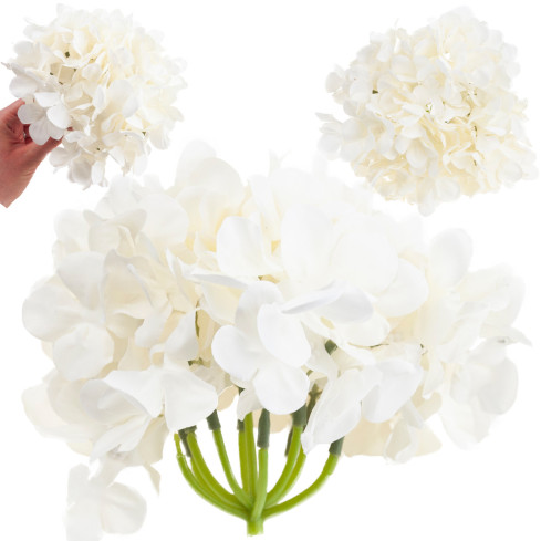 CV31853 HORTENSIE PRODUKT HORTENSIE BLUME KOPF KÜNSTLICHE BLUMEN WIE DAS LEBEN