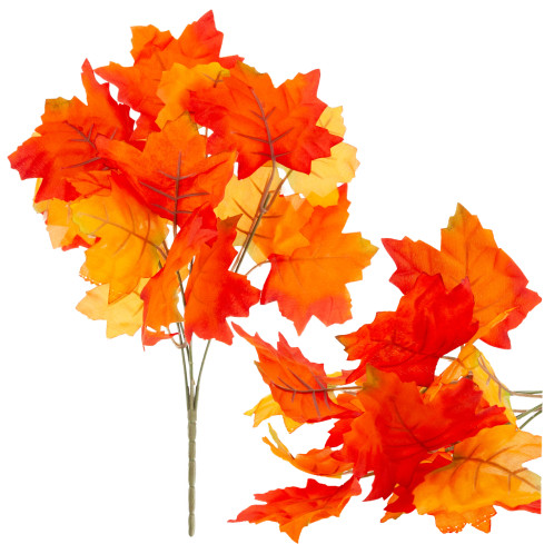 CV36041 Künstliche Herbstblätter für Gestecke, Blattstrauß, Herbstdekoration, Zweig