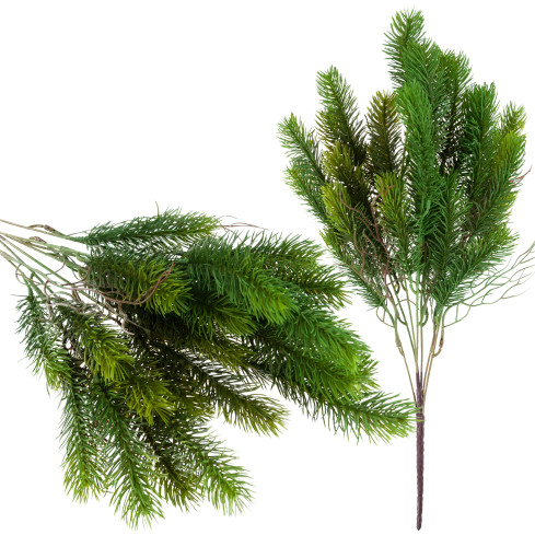 CV36119-2 Weihnachtsbaum, Nadelbaum-Strauß, dichte Zweige, Fichte, Kiefer