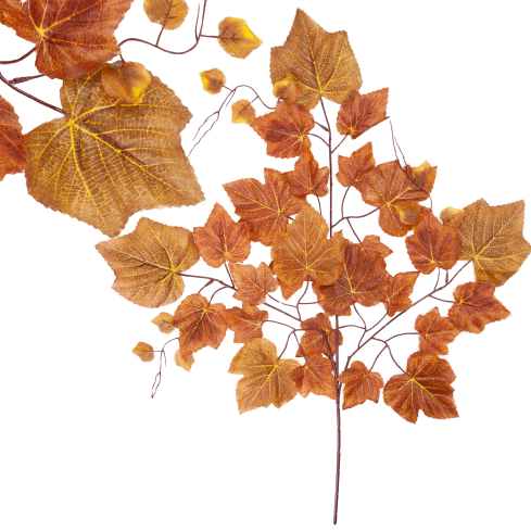 CV38772 Künstlicher Weinreiszweig, herbstlich schattiert, 66 cm
