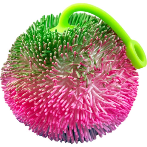 LED-Knetball, leuchtender Sensorball mit Noppen, „Flashing Squirrel“, verschiedene Farben