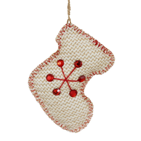 SUN6629B Christbaumkugel-Anhänger in Schuhform mit Strasssteinen, Christbaumschmuck