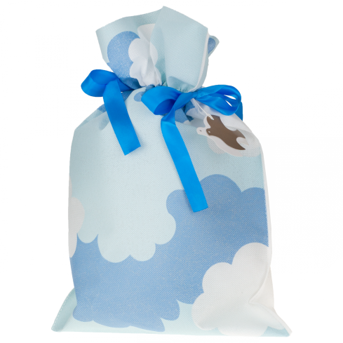 1321 eko Geschenktüte 30x45cm Wolken