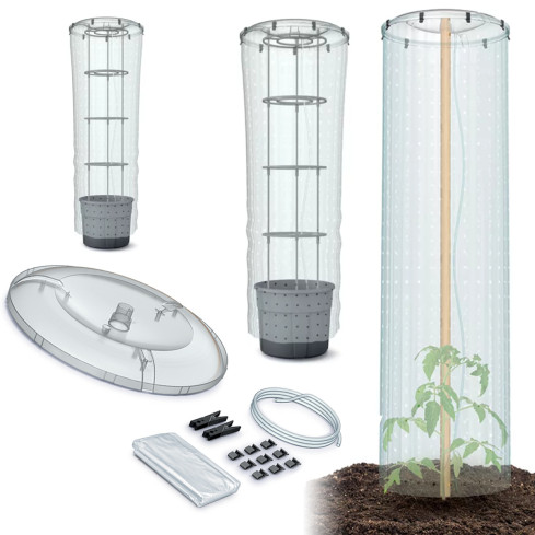 IPOC400 MINI GLASRAUMTUNNEL FÜR DAS DACH VON MORGEN SONNENSCHIRM SCHUTZHÜLLE