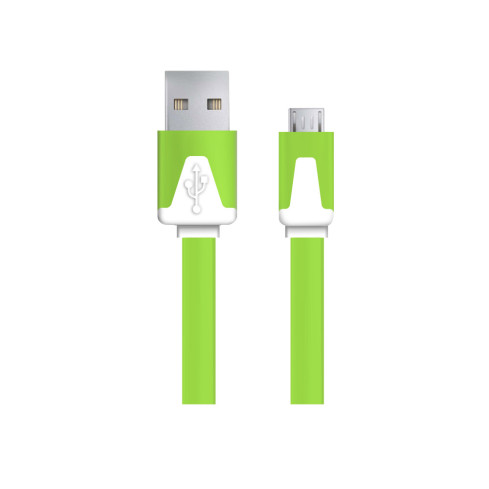 EB182G ESPERANZA MICRO USB 2.0 A-B M/M 1.8M FLACH GRÜNES KABEL