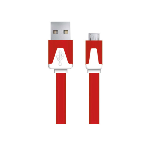 EB182R ESPERANZA MICRO USB 2.0 A-B M/M KABEL 1.8M FLACH ROT