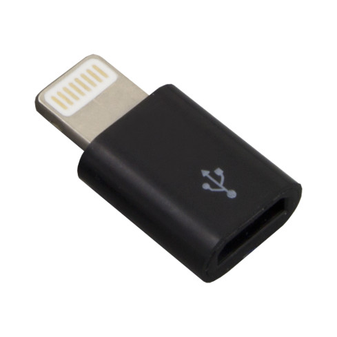 EB270K MICRO USB 2.0 LIGHTNING ADAPTER SCHWARZ