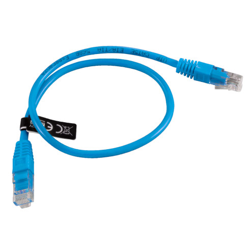 EB272B KABEL UTP CAT 5E PATCHCORD 0,5 M BLAU