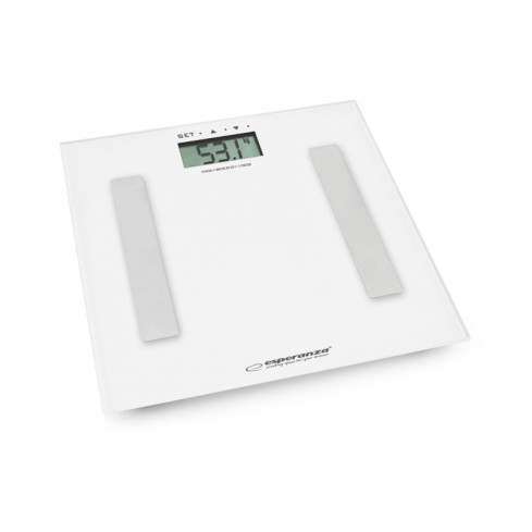 ES158B FITNESS LCD BADEZIMMER SKALA WEISS