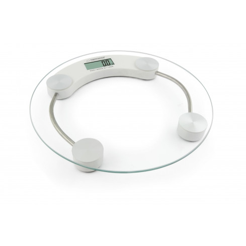 ES164B JUKARI DIGITALE GLAS-BADEWAAGE WEISS