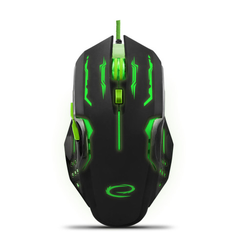 EGM403G ESPERANZA WIRED MOUSE FÜR SPIELER 6D OPT. USB MX403 APACHE GREEN