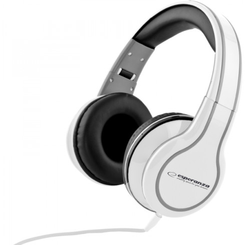 EH136W BLUES WHITE AUDIO-Klinken-KOPFHÖRER