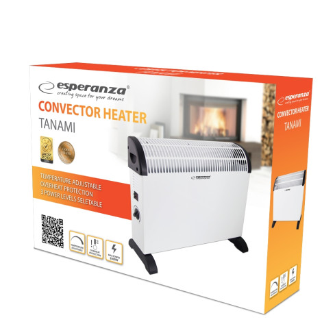 EHH008 Esperanza Konvektor 750 W/1250 W/2000 W Tanami