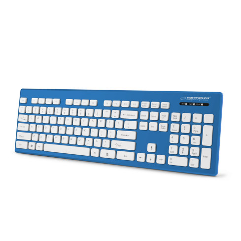 ES52N SINGAPUR KABELGEBUNDENE TASTATUR BLAU