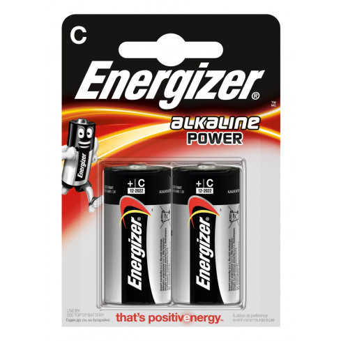 EN3 2x ENERGIZER Alkaline Power LR14 C R14 1,5V Batterie