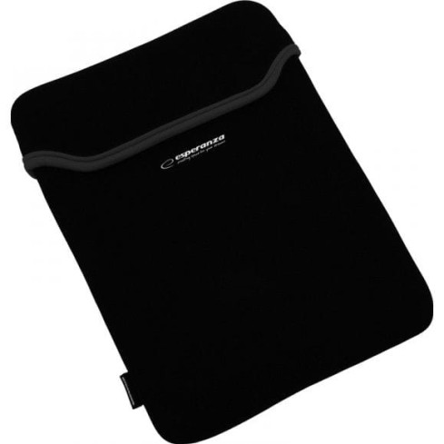 Hülle für Notebooks und Laptops, Schutzhülle, bis 15,6 Zoll, schwarz