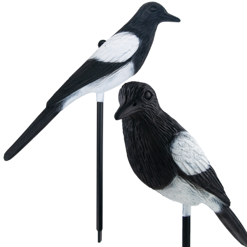 IM035 Elster – Vogelabwehr, Dekoration für Balkon, Terrasse und Garten