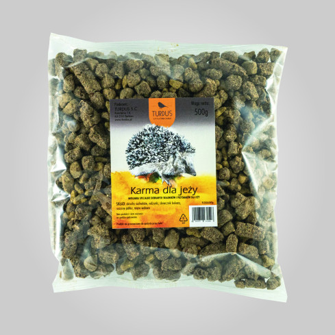 Futter für freilebende Igel, Alleinfuttermittel, proteinreich, Turdus 500 g