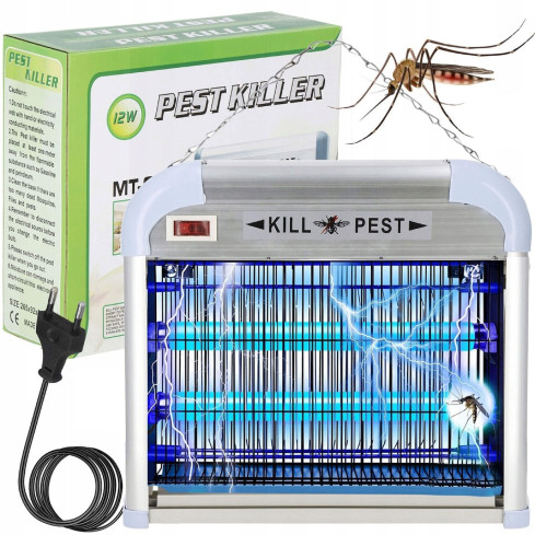 TG56635 professionelle UV VOCATING LAMP für Mücken Motten Insektenfalle leistungsstarke 12W