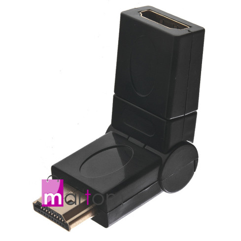 CC25 DREHBARER ADAPTER 360 HDMI GOLD