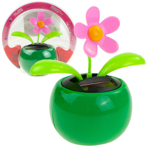 AS4 NICKEND SOLAR BLUME INSEKT TANZEN FLIP FLAPPE BABY TAG FIGUR