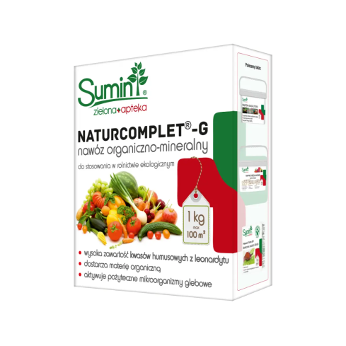 SUM86 – natürlicher organischer Dünger „Sumin“ Granulat „Naturcomplet-G“, 1 kg