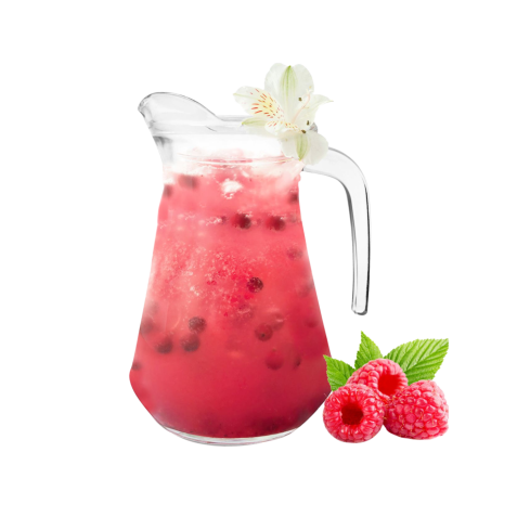 Glaskanne für Getränke, Saft, Limonade, Wasser, 1,3 l