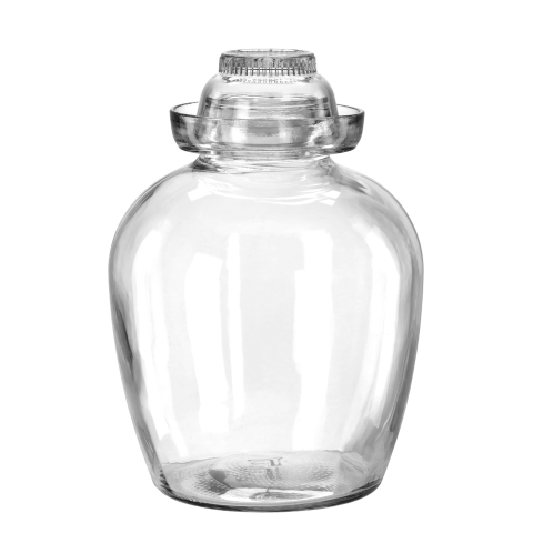 Gärgefäß zum Einlegen von Gurken, mit Wasserkragen, 8,5 l