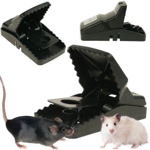 TG56442 GROSSE MAUS PFOTEN RATTE SCHÄDLINGSFALLE WIEDERVERWENDBARE FALLE STARK